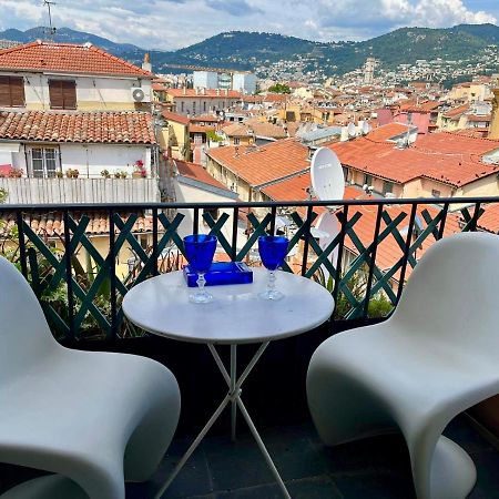 Cosy Penthouse Old Town Sea View Little Terraces Air Conditionned Nice Exteriör bild