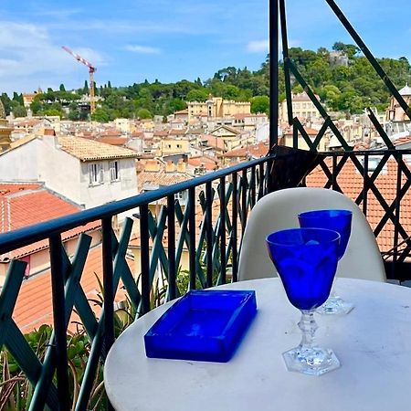 Cosy Penthouse Old Town Sea View Little Terraces Air Conditionned Nice Exteriör bild