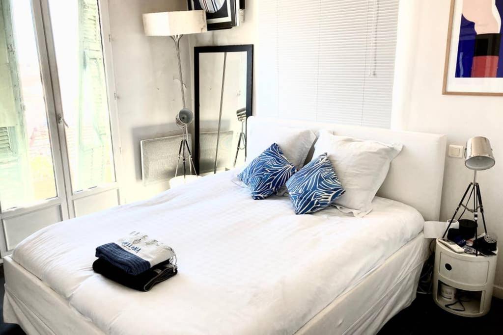 Cosy Penthouse Old Town Sea View Little Terraces Air Conditionned Nice Exteriör bild