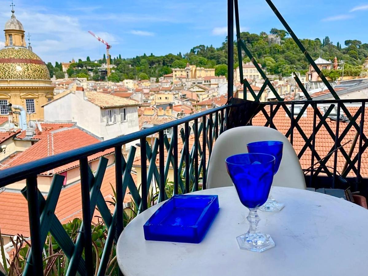 Cosy Penthouse Old Town Sea View Little Terraces Air Conditionned Nice Exteriör bild