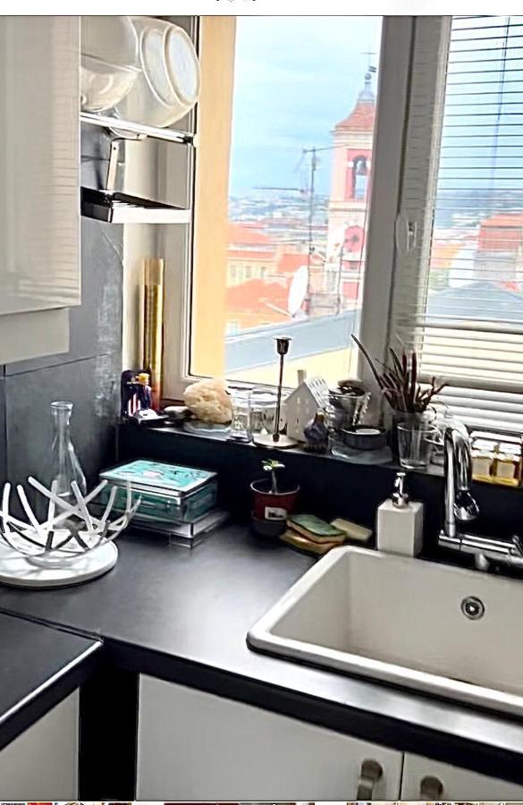 Cosy Penthouse Old Town Sea View Little Terraces Air Conditionned Nice Exteriör bild
